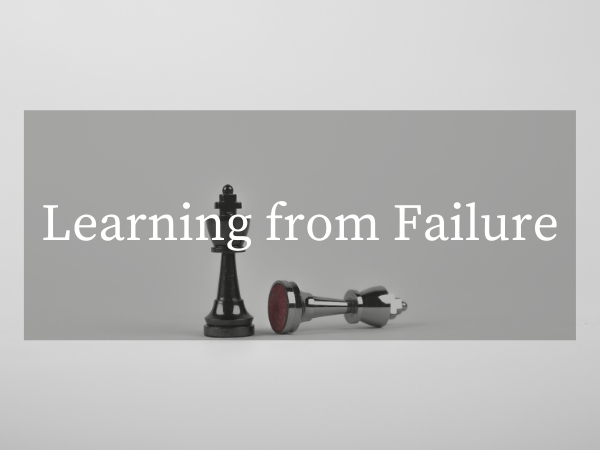 Learning from failure